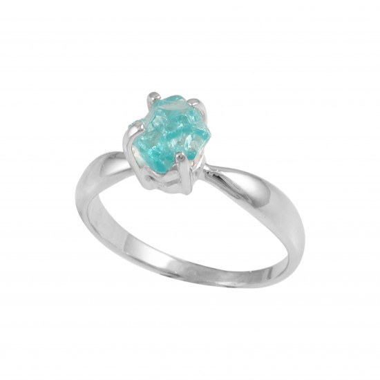 Neon Apatite Ring