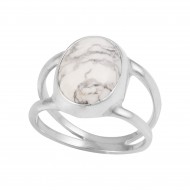 Howlite Ring