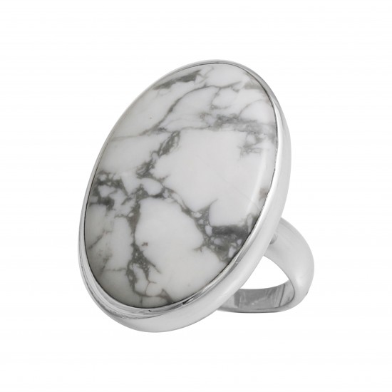 Howlite Ring Howlite Ring