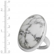 Howlite Ring