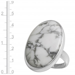 Howlite Ring