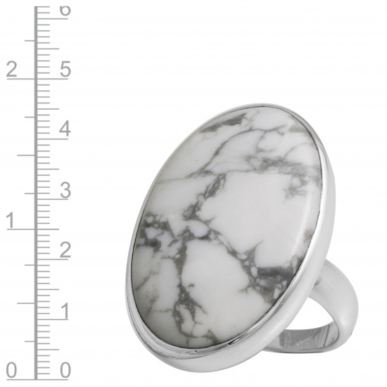 Howlite Ring Howlite Ring