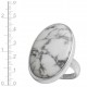 Howlite Ring Howlite Ring