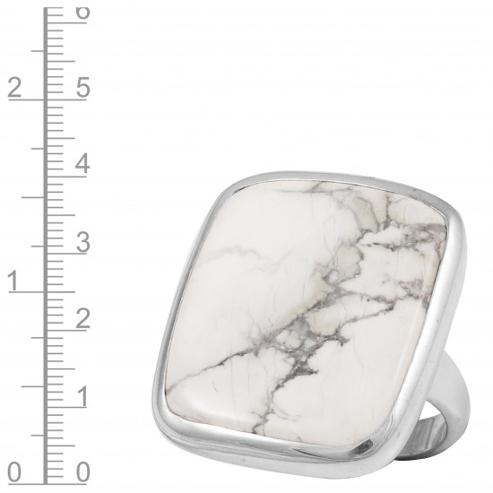 Howlite Ring Howlite Ring