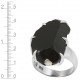 Black Tourmaline Ring (Termination) Black Tourmaline Ring (Termination)