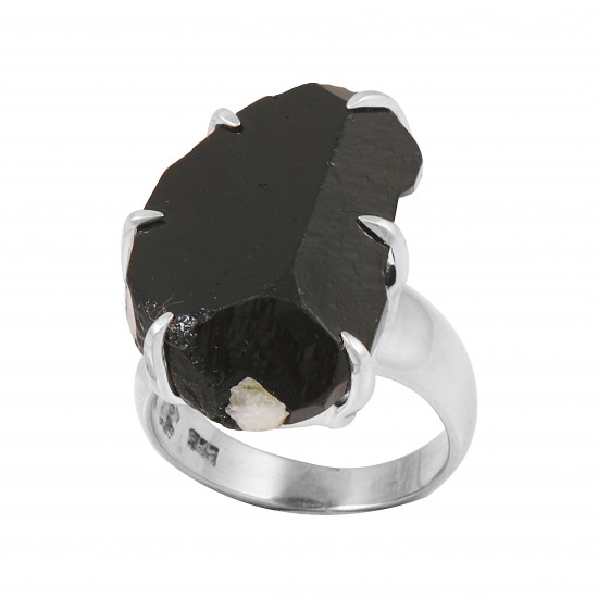 Black Tourmaline Ring (Termination) Black Tourmaline Ring (Termination)