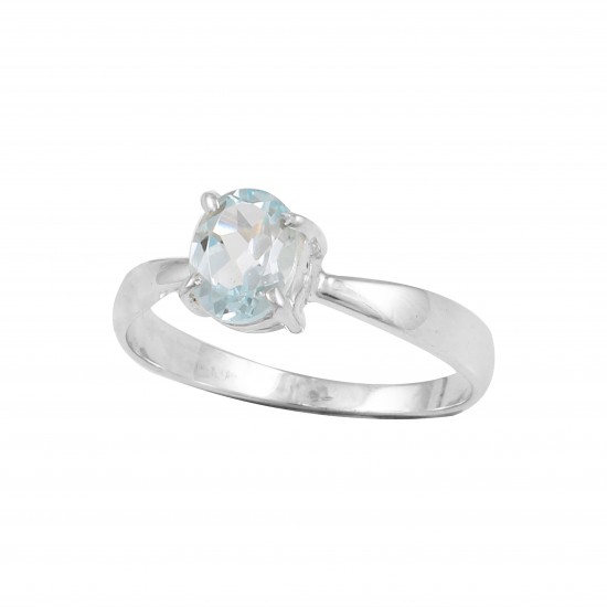 Blue Topaz Ring