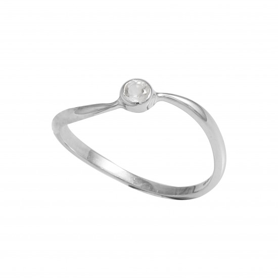 Clear Quartz Ring