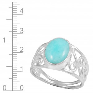 Amazonite Ring