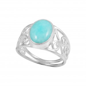 Amazonite Ring