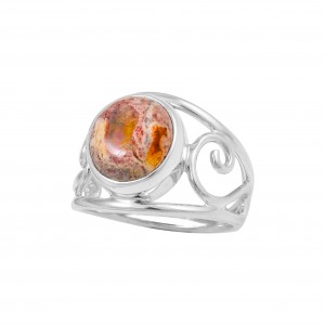 Mexican Fire Opal Ring