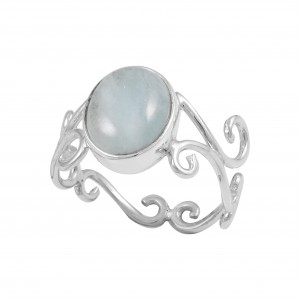 Aquamarine Ring