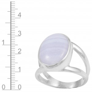 Blue Lace Agate Ring