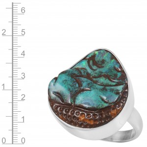 Boulder Opal Ring