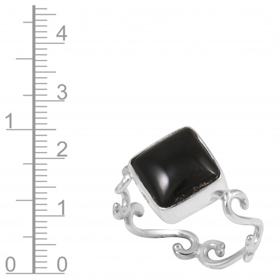 Black Tourmaline Ring