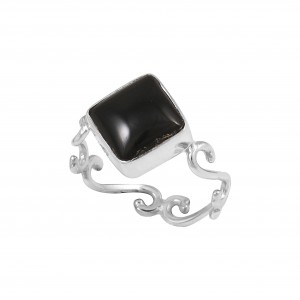 Black Tourmaline Ring