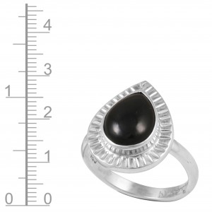 Black Tourmaline Ring