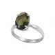 Moldavite (Faceted) Ring Moldavite (Faceted) Ring