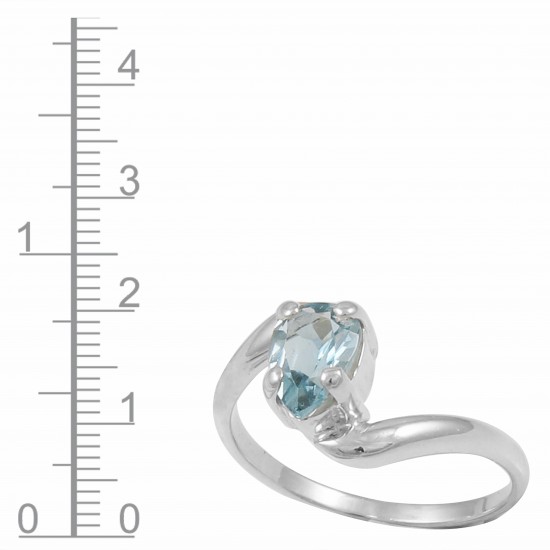 Blue Topaz Ring