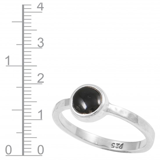 Black Tourmaline Ring Black Tourmaline Ring