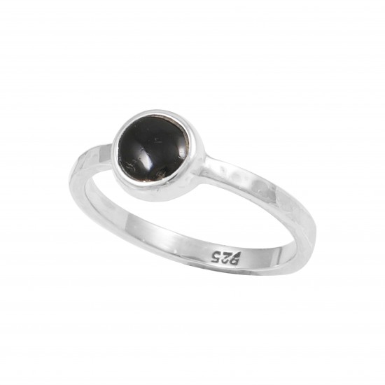 Black Tourmaline Ring Black Tourmaline Ring