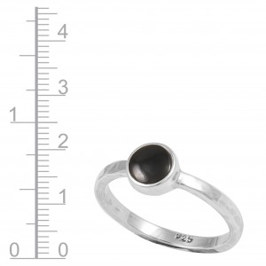 Black Tourmaline Ring