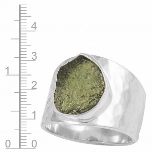 Moldavite Ring