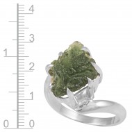 Moldavite Ring