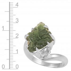 Moldavite Ring