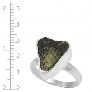 Moldavite Ring