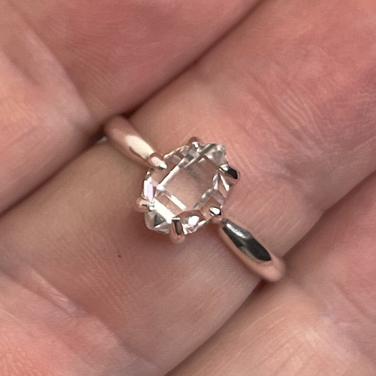 Herkimer Diamond Ring