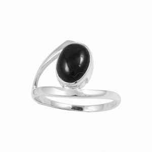 Black Tourmaline Ring