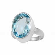 Blue Topaz Ring