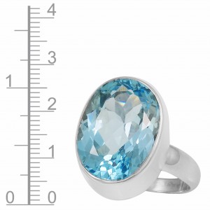 Blue Topaz Ring