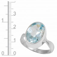 Blue Topaz Ring