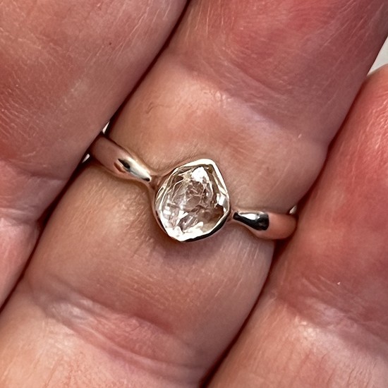 Herkimer Diamond Ring