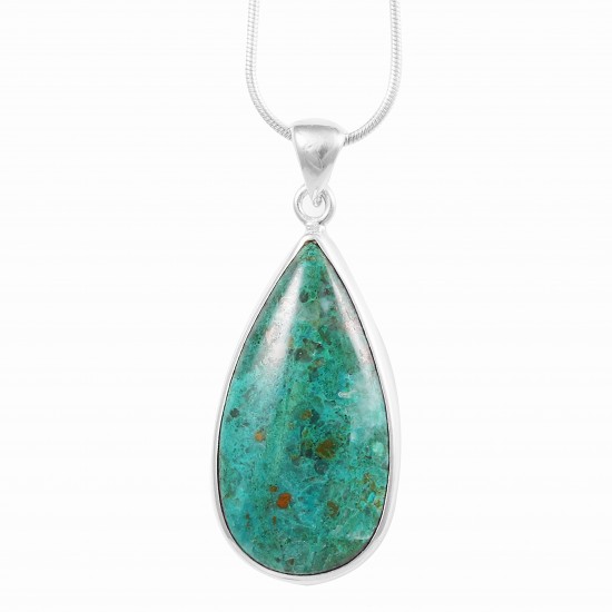 Chrysocolla Pendant