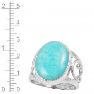 Amazonite Ring