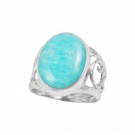 Amazonite Ring