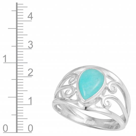 Amazonite Ring Amazonite Ring