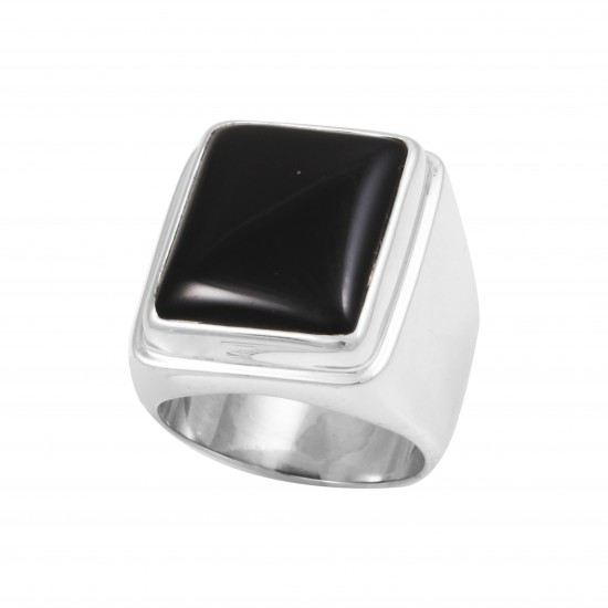 Black Onyx Men's Ring