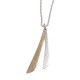 Swarda Pendant - Silver & Brone