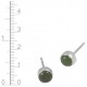 Nephrite Jade Stud Earrings Nephrite Jade Stud Earrings