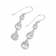 Clear Quartz Earrings Clear Quartz Earrings