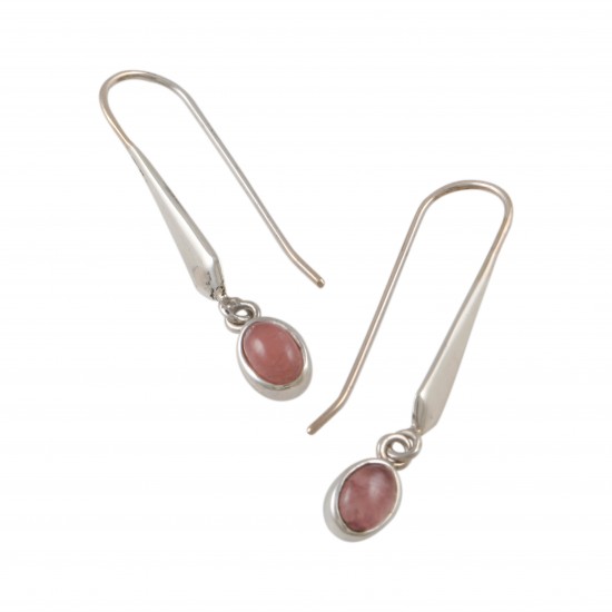 Rhodochrosite Earrings