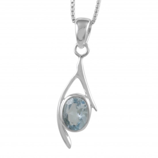 Blue Topaz Pendant Blue Topaz Pendant