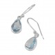 Blue Topaz Earrings