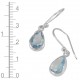 Blue Topaz Earrings