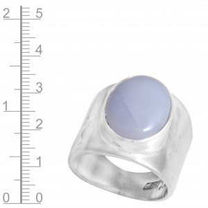 Blue Chalcedony Ring