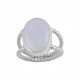 Blue Chalcedony Ring